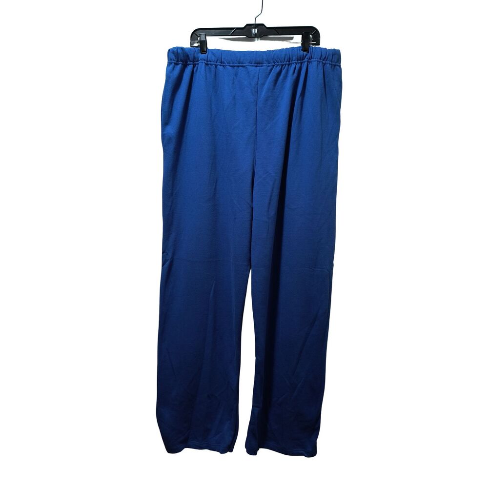 Badger Sport Heavyweight Open Bottom Fleece Sweatpants Men’s 3XL Royal Blue NWOT